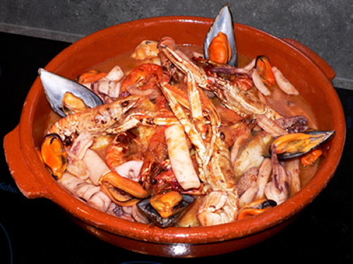 Zarzuela de Pescados y Mariscos