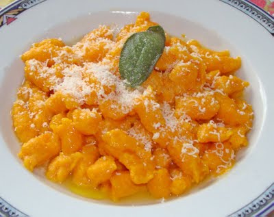 gnocchi de calabaza