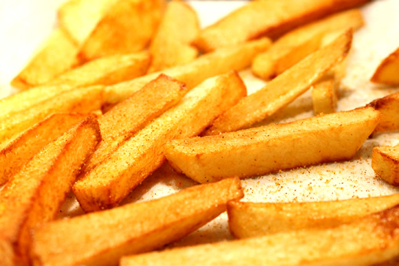 Patatas fritas al horno