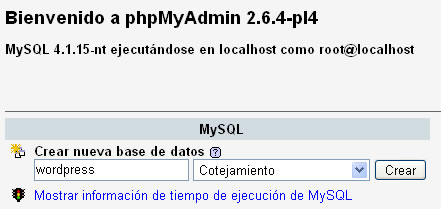 phpMyAdmin